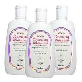 Nella 원데이화이트너 화이트닝 로션 120ml x 3개 One-Day Whitener Skin Brightening Lotion 120ml x 3pcs