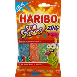Haribo Sour Streamers (3.6oz)
