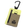 Spring Dale Key Coin Case, Khaki/Celery