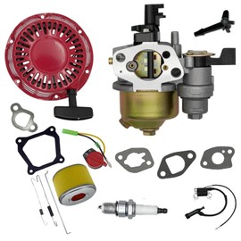 Kurihina Compatible with Carburetor Fits For Honda GX120 GX140 GX 160 GX168 GX200 5HP 5.5HP 6.5HP Engine, GX160 Tune Up Kit