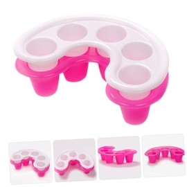 Healvian Professional Manicure Soaking Bowls Set 2pcs Plastic Nail Art Bowls for Easy Nail Care