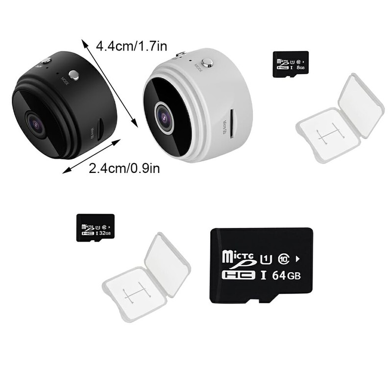 BEALIFE Smart Surveillance Camera with Wi-Fi Connectivity for Smartphone App