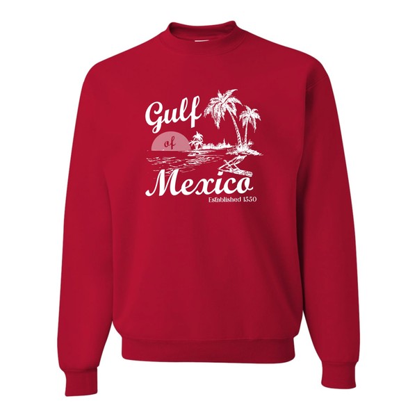 Go All Out XX-Large Red Mens Gulf Of Mexico Established