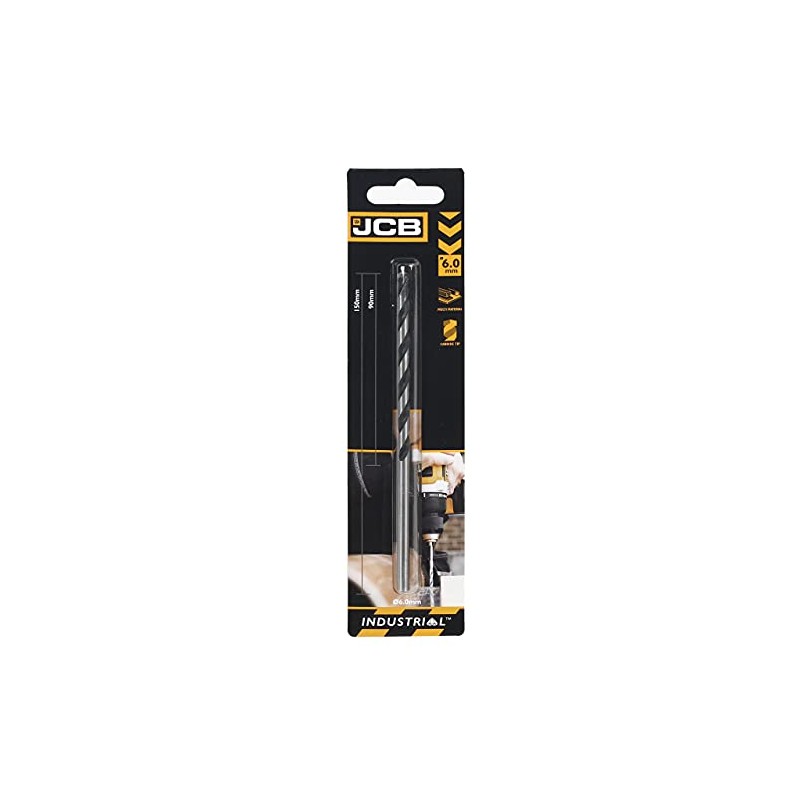 JCB Multi Purpose Drill Bit 6 x 150 mm -