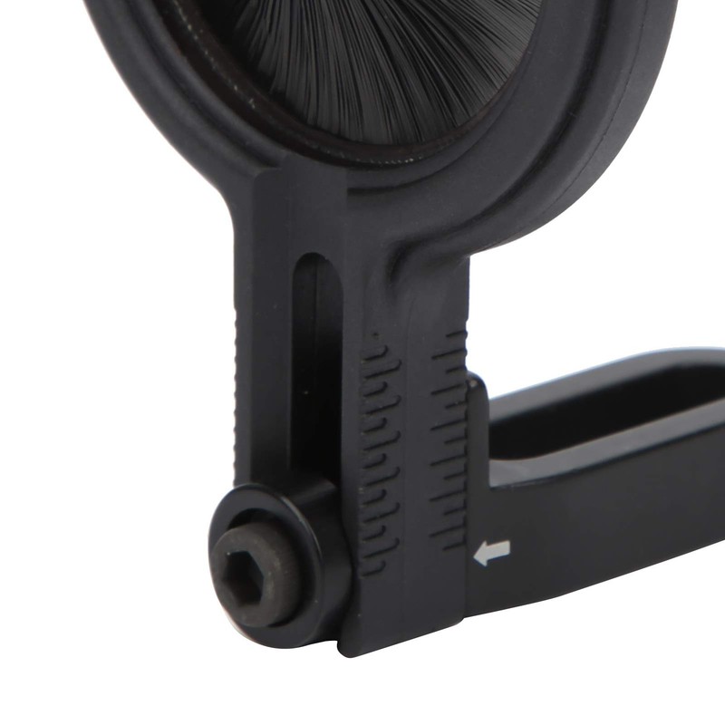Keenso Arrow Rest Brush, Double-Sided Brush Arrow Rest Effective Professional