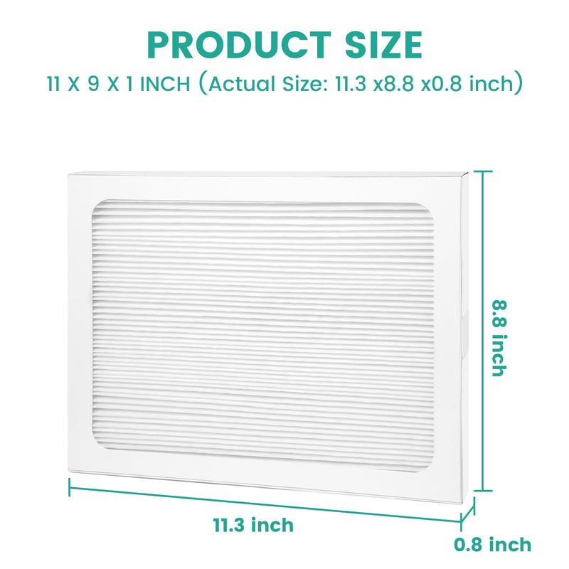 9 x 11 x 1 MERV 13 Replacement Dehumidifier Filter
