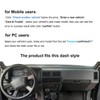 Dash Cover Mat Custom Fit for Nissan Pathfinder D21 Hardbody