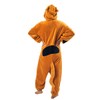 Bioworld Scooby Doo Adult Kigurumi Union Suit With Hood-Large