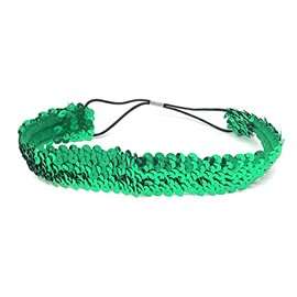 Haar Band Schnur Grün Polyester Grün 38 x 3cm Stirnband