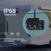 Hikity WiFi Magnetic Solar Wireless Backup Camera for Trucks/RV/Trailer