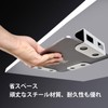 Beishi Tenwaymili Notebook and Tablet Storage Under Desk Laptop Holder