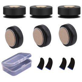 10 Pieces Mobile Game Joysticks Sets,3 Mobile Game Controller Touch Screen Game Control Joypad Gaming Trigger,3 Car Navigation Touch Screen Auxiliary Button,4 Anti-Sweat Thumb Gaming Finger Sleeves