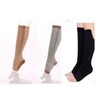 3 Pairs Zipper Compression Socks Nylon Open Toe Compression Socks