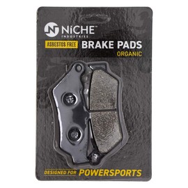 NICHE Brake Pad Set for Triumph Rocket III Touring Roadster T2020393 T2020245 T2020692 Front Rear Organic