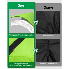 Big Teeth Golf Sunday Bag, Small Golf Bag Lightweight, Par 3 Golf Bag for A Few Clubs Driving Range, Practice with Carry Shoulder Strap Foldable Multi-Colour