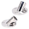 Boat Hand Rail Fitting Stainless Steel 45 Degree Round Base