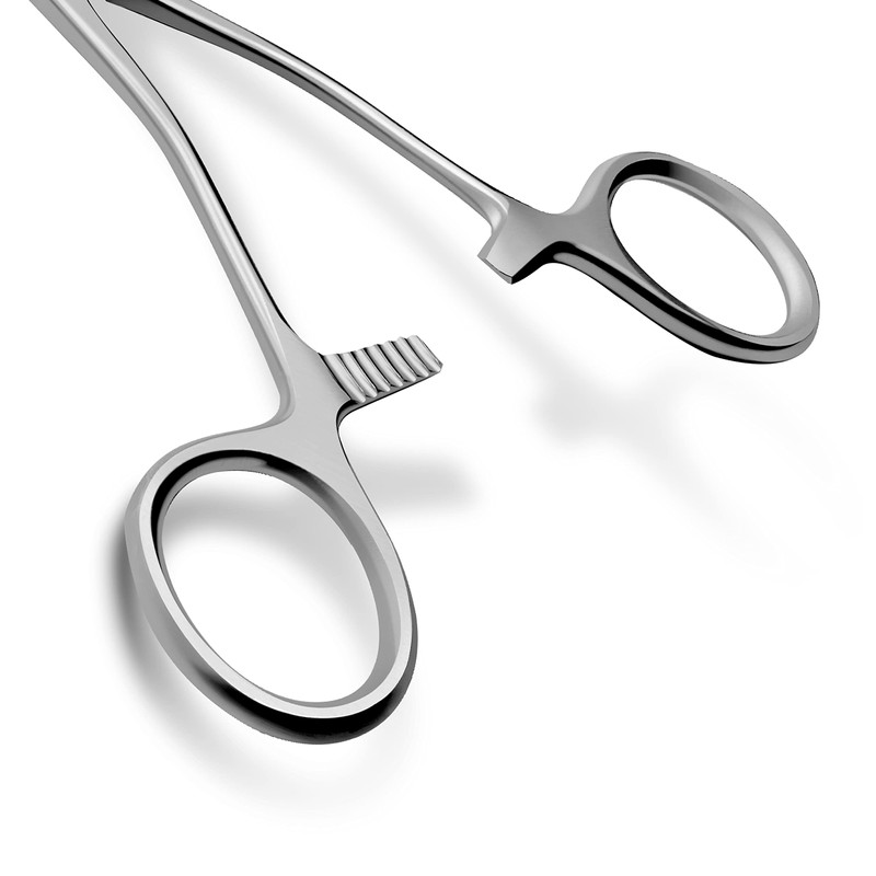 SURGICAL ONLINE Young Tongue Forceps, Precision Control, Silicone Grip for
