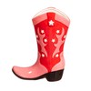 Sass & Belle Cowboy Boot Vase - Red