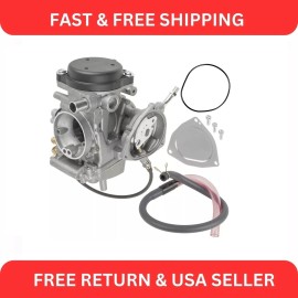 Caltric Carburetor for Yamaha Big Bear 400 2WD 4WD YFM400 2007-2012 New Carb