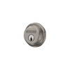 SCHLAGE B60N619 Deadbolt with Standard Trim Keyed 1 Side, Highest