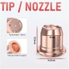FUZIDDN 24-Piece IPT40 Plasma Cutter Consumables Kit | Compatible with