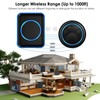 Full House Dog Doorbell for Potty Training, Wireless Pet Doggie