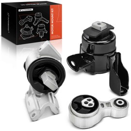A-Premium Engine Motor and Mount Transmission Mount Kit Compatible with Ford Fusion 2010-2012 & Mercury Milan 2010-2011, L4 2.5L, Manual Transmission, with Torque Strut Mount, Set of 3