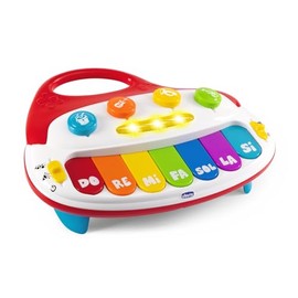 Game My First Piano, Musical Game for Children, Easy to Grip, 7 Buttons, Lights, 2 Game Modes, Electronic, 1-4 Years