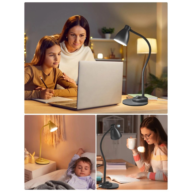 BOHON Intelligent Eye Caring Desk Lamp With Usb Charging 56