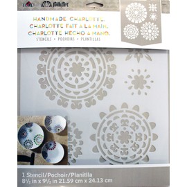 FolkArt Laser Cut Painting Stencil, Suzani Splendor