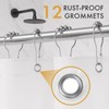 AmazerBath Shower Curtain Liner 2 Pack, 72 x 84 Inches