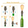 Bottle Lamp Kit with 9mm Glass Drill bit DIY Lamp