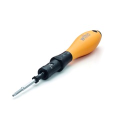 Wiha TorqueVario®-S ESD Adjustable Torque Screwdriver 0.1-0.6 Nm, Audible Click Signal When Torque Reaches (26865)