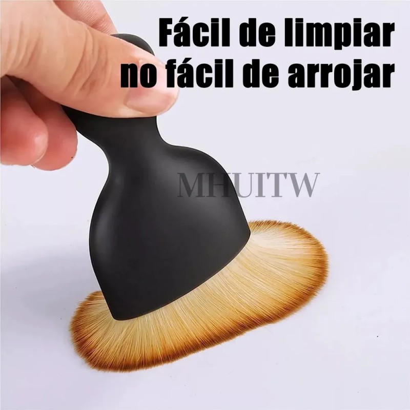 MHUITW 4pzs Brochas Para Detallado Automotriz Interior Microfibra
