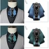 FYBownot Sparkly Bowtie, Unisex, Uniform Ribbon, Ribbon Tie, Pin +