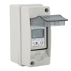 Single Phase Energy Meter LCD Backlit Display 35mm DIN Rail