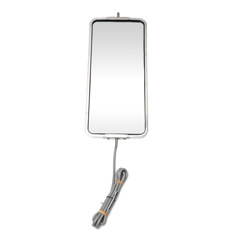 Stainless Steel Mirror, 7 x 16 inches, West Cost Mirror.