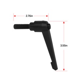 Exercise Bike Seat Height and Handlebar Height Adjustment Handle Replacement Part- Compatible with Peloton Bikes, Adjustable Alloy L-Shaped Handle Accessory for Seat and Handlebar Height Adjustment