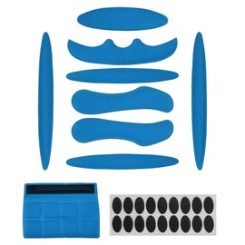 1 Set Cycle Helmet Pads, Helmet Padding Kit, Universal Foam Pads for Motorcycle Bike Cycling Helmet (Blue)