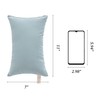 BEDSUM 2 Pack Tiny Pillows, 11"x7" Microfiber Mini Pillows for