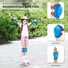 Inkidio Knee Pads for Kids Unicorn Protective Gear Set Knee