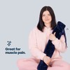 LIVIVO 2L Extra Long Hot Water Bottle with Soft, Removable