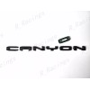 GMC 5PCS Gloss Black Red Door Rear Grill AT4 Canyon