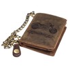 Green Burry 1796-Bike A Wallet, brown, coin purse