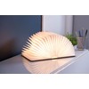 Gingko LED Smart Booklight Large Brown Leather