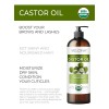 Aceite De Ricino Orgánico Certificado Usda, Cabello- Velona
