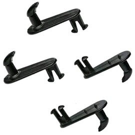 JIFFYY 4 CAR MAT Fixing Clips Floor Carpet Clips Fixing Hooks for Toyota Lexus