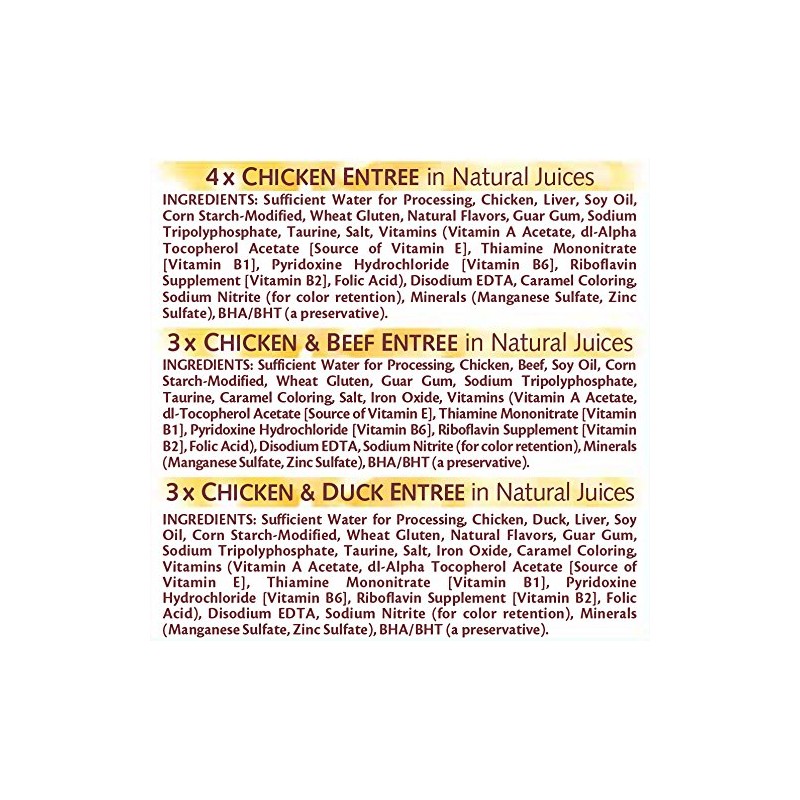 Whiskas Purrfectly Chicken Variety Pack Wet Cat Food 3 Ounces,