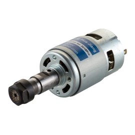 20000RPM 775 CNC Spindle Motor with 5mm ER11 Extension Shaft, Longer Working Life, DC 12-24V, High Power, Low Noise, Electrical DC Motor for 3018/3018 PRO CNC Router Machine