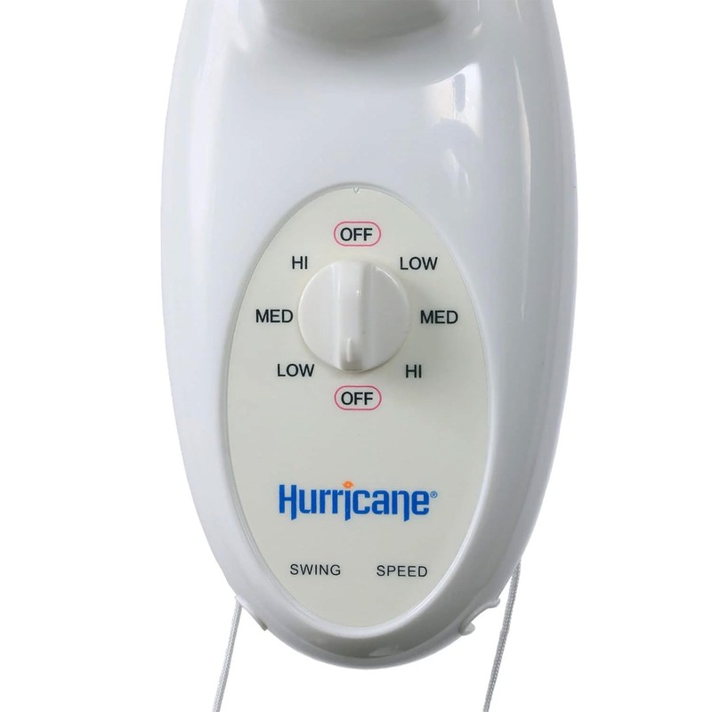 Hurricane Supreme Oscillating Wall Mount Fan w/ 3 Quite Speeds,